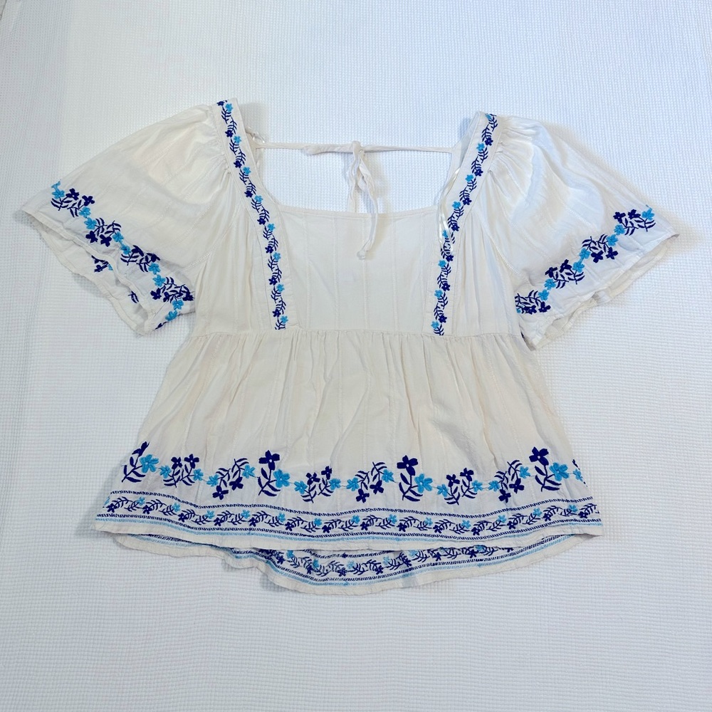 Old Navy - Smocked back Blouse